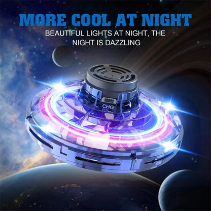 Govee RGBIC Floor Lamp spinning with colorful LED lights, sleek modern design, and adjustable height for vibrant home lighting.