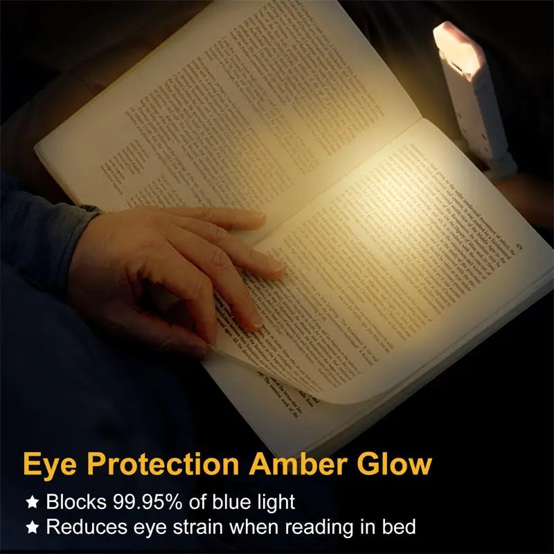 Govee LED USB rechargeable book light with eye protection, designed for reading and portable lighting.