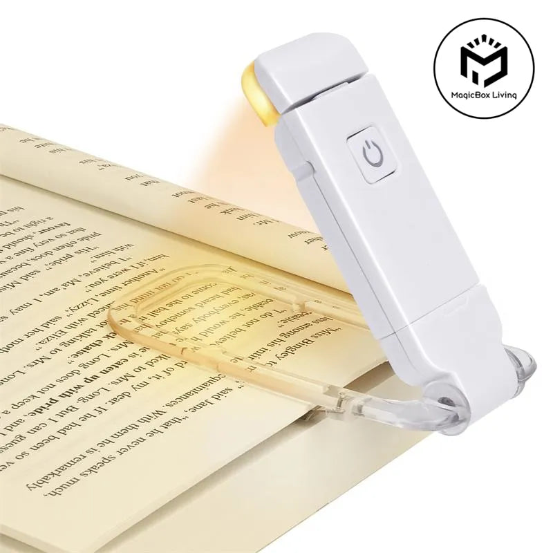 Govee LED USB rechargeable book light with eye protection, ideal for reading and ambient lighting.